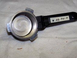 Krups 963A Espresso Coffee Machine's Filter Holder With Filter N3