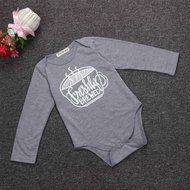 Jumpsuit ,BeautyVan Newborn Infant Clothes Baby Boy Girl Coffee Letter Print Romper Outfits Jumpsuit (6M, Gray) N2