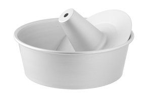 LloydPans Kitchenware 10 inch by 3.75 inch Angel Food Tube Pan N3