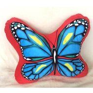 Pillow ,Beautyvan Butterfly Pillow Seat Sofa Cushion Comfort Cloth Cotton Soft Bed Cushion (Coffee) N4