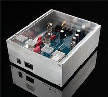 Nobsound 12AX7 Vacuum Tube Phono Pre-Amplifier MM Turntable RIAA HiFi Preamp New N9