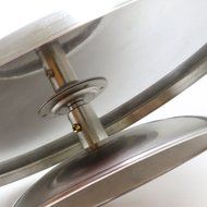 Hanason Cake Decorating Stainless Turntable and Cake Stand N2