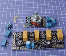 Audio Input signal Selector Relay Board/ Signal switching amplifier board