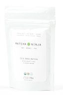 Matcha Ninja 100% Raw Organic Matcha Green Tea. 70 Servings. Cold Water Soluble. Ceremonial Grade. Non-Bitter... N8