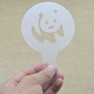 GXHUANG 16pcs Coffee Barista Cookies Stencils N3