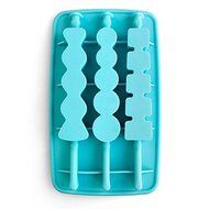 Sher Summer Candied Fruit Style 6 Colors Ice Cream Maker Mold Popsicle Molds Silicone Freezer Ice Pop Makers (... N3