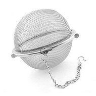 Tea Stainless Strainer Locking Tea Spice Mesh Stainless Steel Ball Diam