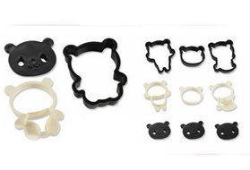 Yunko High Quality Plastic Panda Fondant Cookies Cutter N2