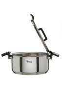 Woll - Casserole Avec Couvercle En Verre 24cm Acier Inoxydable