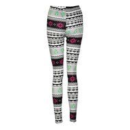 PHOTNO Women Lady Casual Skinny Christmas Print Stretchy Pants Slim Leggings N4