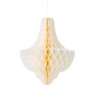 Talking Tables Decadent Decs Giant Bauble 20", Cream N3
