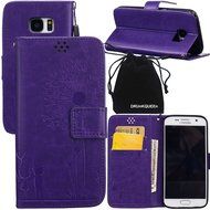 S7 Case, Galaxy S7 Case, DRUnKQUEEn&reg; Wallet Case with Cellphone Holder - PU Leather Cover Purse Slim Fit Card... N4