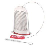Super Kitchen Ultra Fine Premium Stainless Steel Tea Infuser With Brush Strainer Filters Tea Interval Diffuser... N12