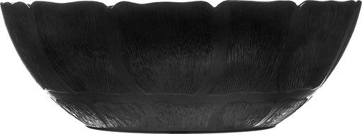 Carlisle 691703 Petal Mist Polycarbonate Bowl, 9.8 qt. Capacity, 15 x 5.18", Black (Case of 4) N2