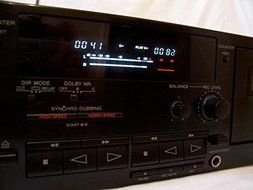 Sony TC WR590 Dual Cassette Tape Deck N2