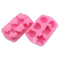 Candy Making Molds, 2PCS YYP [6 Cavity Insect and Moon Shape Mold] Silicone Candy Molds for Home Baking - Reusable... N6