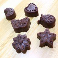 Candy Making Molds, 2PCS YYP [6 Cavity Insect and Moon Shape Mold] Silicone Candy Molds for Home Baking - Reusable... N7