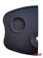 SMKF Espresso Tamping Mat Tamper Holder Dropped Edge Corner Silicone Non-Slip Barista N3
