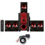 Theater Solutions TS521 Home Theater 5.1 Speaker System Powered with Bluetooth