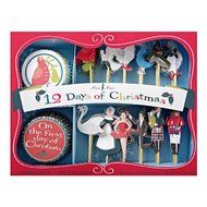 12 Days of Christmas Cupcake Kit By Meri Meri