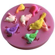 Karen Baking Bird Shape 3D Silicone Cake Mold For Cake Fondant Decorating N3