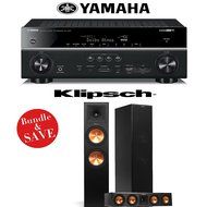 Yamaha RX-V781BL 7.2-Channel 4K A/V Receiver + Klipsch RP-280F + Klipsch RP-440C - 3.0 Reference Premiere Home...