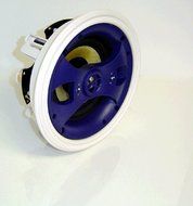 JA Audio 6.5" Fiberglass 2-Way 100 Watt Round In-Ceiling Speaker (Pair) N4