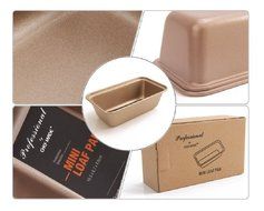 GMM Square Cake Pan Cookies Mold DIY Baking Mould, Perfect for Bread, Pie, Pancakes, Pizza, Lasagne, Hamburger... N4