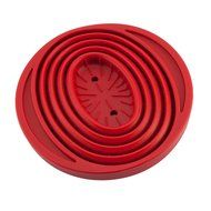 William Bounds 08296 Sili Gourmet Silicone Collapsible Coffee Filter Holder, Red N3