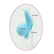 BoNaYuanDa 10 PCS Snail Shape Silicone Cup Mug Tea Bag Holders for Hanging Tea Bag,Wine Glass Marker Charms N5