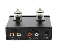 Top-cofrLD Mini aluminum alloy shell 6J1 Valve Vacuum Tube PreAmplifier Stereo HiFi Buffer Preamp N3