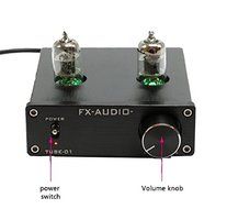Top-cofrLD Mini aluminum alloy shell 6J1 Valve Vacuum Tube PreAmplifier Stereo HiFi Buffer Preamp N4