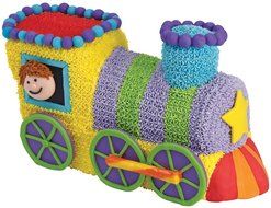 Novelty Cake Pan-Choo Choo Train 14x7.25x2