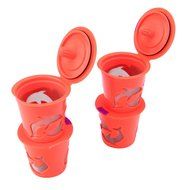 Gutens Reusable Coffee Filter Coffee Cup for All Keurig 1.0 Series - 4 pcs (1.0 Model, Red) N12