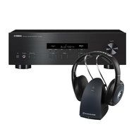 Yamaha R-S202 Bluetooth Stereo Receiver with Sennheiser RS135-9 Wireless Headphone System (Black) N4