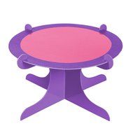 Four Stones Single Tier Server or Cupcake Stand ( red / purple )