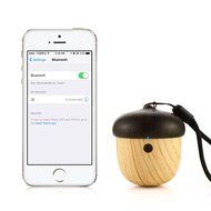 Rubility&reg; Nut J2 Portable Mini Cute Wooden Nut Bluetooth Speaker Outdoor Stereo N2