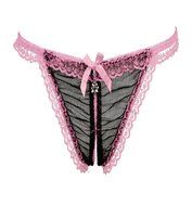 Underwear, PHOTNO Female Perspective Diamond Lace Panties Underwear Low Rise Thong N7