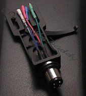 TURNTABLE RECORD PLAYER CARTRIDGE Head Shell fits Realistic LAB-300 black N2