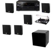 M&amp;K Sound MP150II Wall Speaker 5.1 Thorens TD-240-2 HRS12 Pioneer Elite SC-89