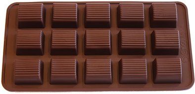 Le Silicone, Set of 3 Silicone Chocolate and Candy Molds N3