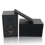 LONPOO 05A Wood Bookshelf Speakers 2-Way 75W2 Classic Loudspeaker with 4-inch Carbon Fiber Woofer and Silk Dome... N3