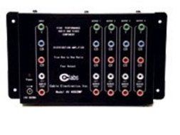 The Best 4-OUTPUT COMPONENT VIDEO + STEREO AUDIO DISTRIBUTION AMPLIFIER
