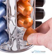 80 Nespresso Coffee Capsule Rotating Holder Stand Rack Dispenser Unbeatable Quality Guaranteed | Babavoom&reg; N80 N5