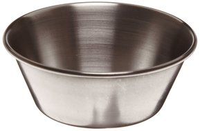 Adcraft OYC-1/PKG Stainless Steel Sauce Cup, 1-1/2-oz. Capacity (3 Pack of 12) N2