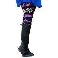 PHOTNO Casual Women Lady Skinny Geometric Print Stretchy Jegging Pants Slim Leggings N58