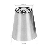 Piping Bags, MCIRCO 3 X ColorSwirl 3-Color Coupler for Large Size Russian Piping Tips and 3 X Reusable Pastry... N37