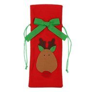 Tie Bottle Sets,Morecome Decor Santa Reindeer Tree Christmas Bottle Cover (C) N5