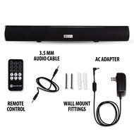 GOgroove 2.1 Channel Bluetooth Home Theater Sound Bar Speaker with High Definition Streaming, Optical and Analog... N8