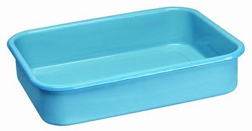 Cinsa 312070 Trend Ware Enamel on Steel Open Roaster, 8-1/2-Quart, Arctic Blue